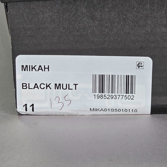 Betsey Johnson Women's Mikah Floral Stiletto Dress Sandals - Black Multi - Picture 7 of 8